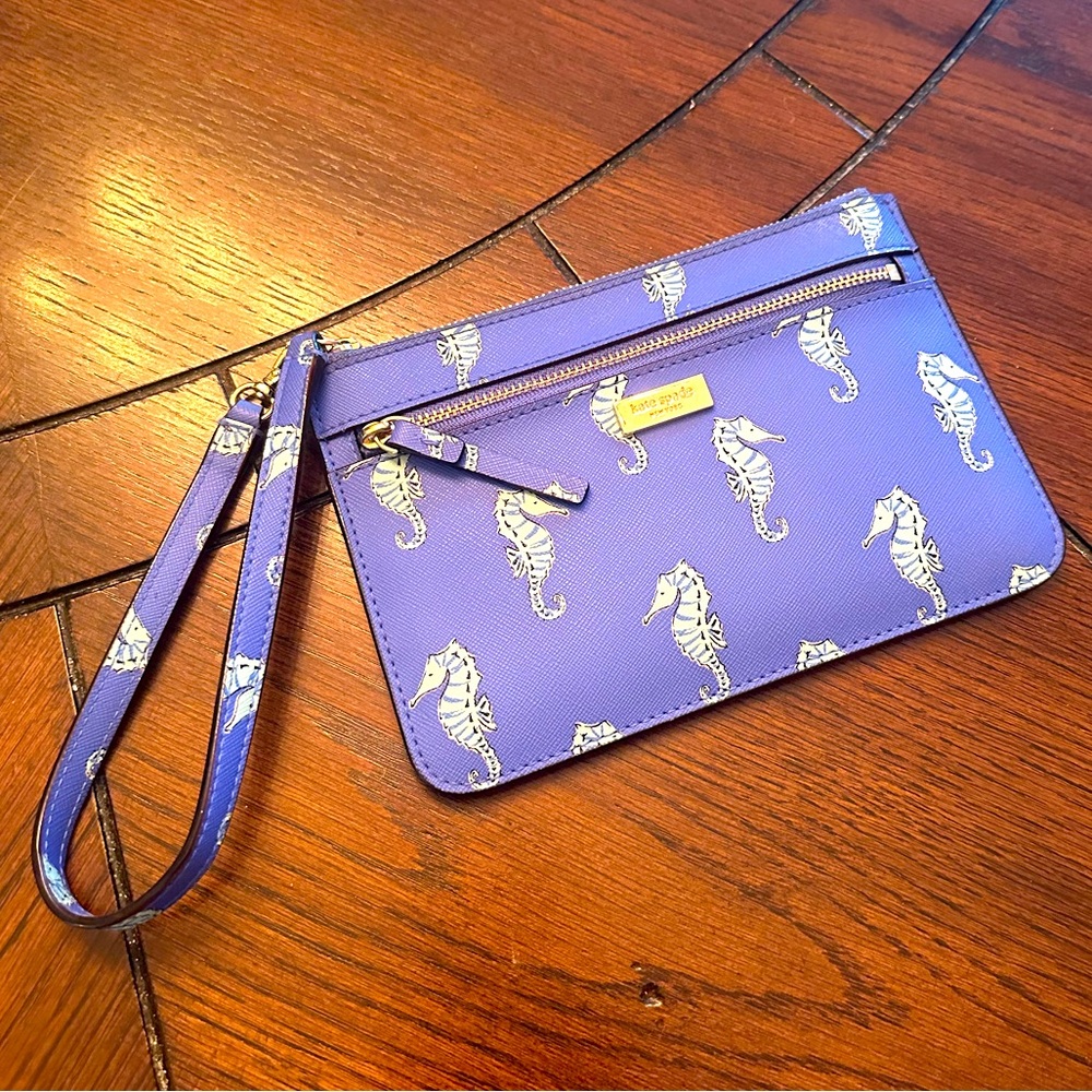 Kate Spade Seahorse Wristlet